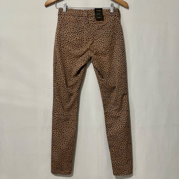NWT Scotch & Soda La Bohemienne Skinny Mid-rise Cheetah Print Jeans W26 L30 - Picture 3 of 8